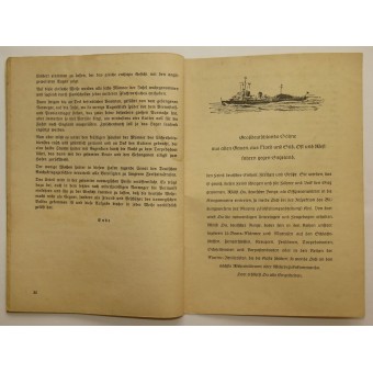 Патрульные катера в бою. Kriegsbücherei der deutschen Jugend, Heft 107, “Vorpostenboote im Kampf”. Espenlaub militaria